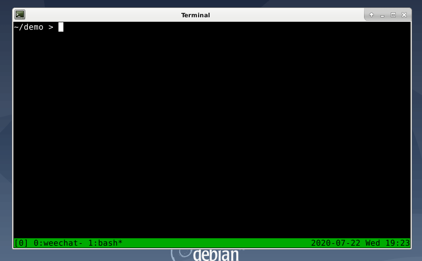 A screenshot of a user adding and removing items from their todo list in a terminal